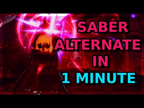 How to get SABER ALTERNATE in 1 MINUTE (Anime Vanguards Update 3.5)