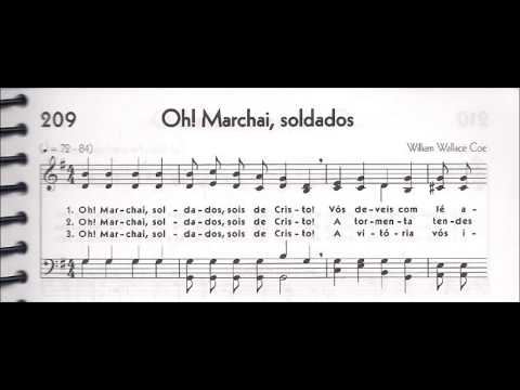 CCB - HINÁRIO 05 - HINO 209 - "OH! MARCHAI, SOLDADOS" - by MESSIAS ULLMANN