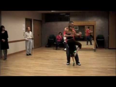 TANGO: SACADA/ROCK-STEP COMBINATION WITH ARRASTRE & VOLCADA