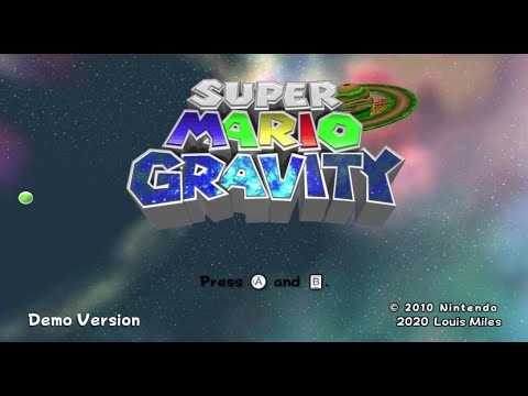 Super Mario Gravity Demo v1.2 Full Gameplay