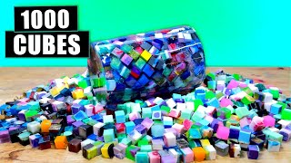 I Turned 1000 Cubes Into EXPENSIVE Art!