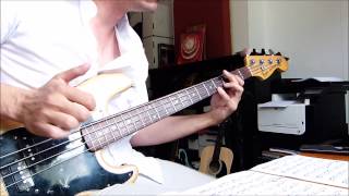 [bass cover] Herbie Hancock - Honey from the Jar