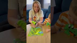 Puzzle dla dzieci z jeżdżącym dinozaurem z Pepco - recenzje zabawek