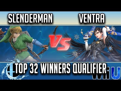 Smash'N'Splash 3 TOP 32 WINNERS QUALIFIER - Slenderman (Link) vs Ventra (Bayonetta)