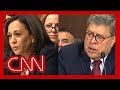 William Barr stumped by Kamala Harris' question