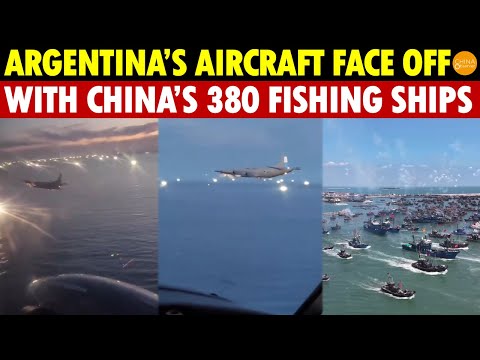 Argentina’s Navy Aircraft Face Off with China’s 380 Fishing Ships in a Night Standoff