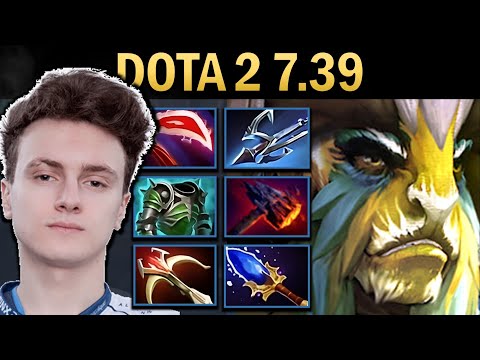 Elder Titan Gameplay Miracle with Cuirass and Daedalus - Dota 7.39