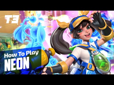 Neon On Stage // Hero Gameplay Overview - T3 Arena