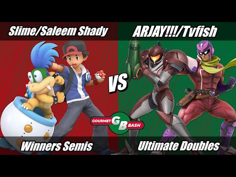 Gourmet Bash - Slime + Saleem Shady vs ARJAY + Tvfish Winners Semis - Smash Ultimate Singles