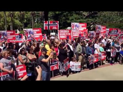 Apr 16, 2016 - Sacramento CA Protest for Bodnariu family - Diana Ciorega