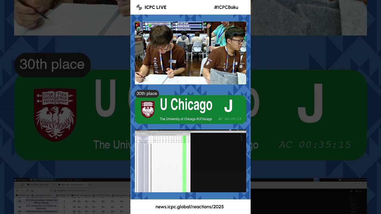 The University of Chicago is first to solve problem J