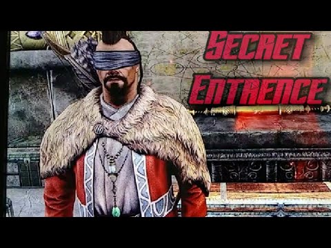 Skyrim:Alidon's Armory.Custom Armory Secret entrence