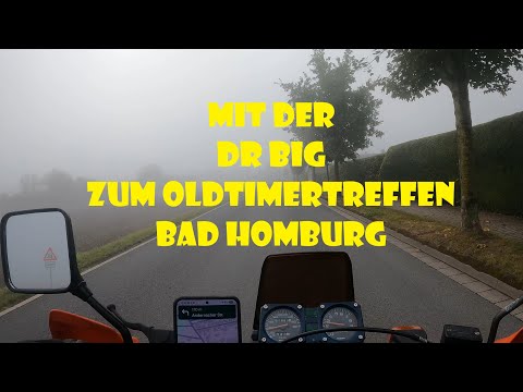 Mit der DR Big zum Oldtimertreffen in Bad Homburg