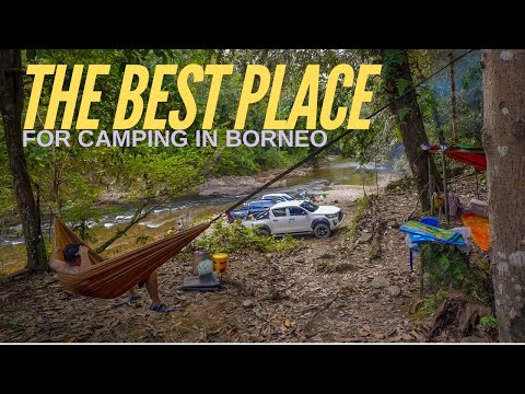 Sarawak Off Road Camping 🏕️ di Sungai Paling Jernih & Bersih(Skrang Betong)3D2N