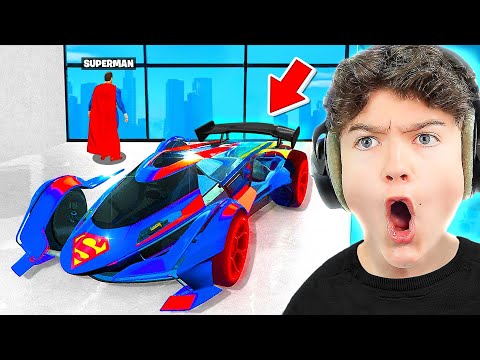 Alle SUPERHELDEN AUTOS in GTA 5 KLAUEN! (Superman, Hulk, Batman & mehr)