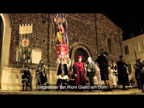 Rione Giallo: Sieger beim Palio del Niballo 2011 in Faenza/Italien