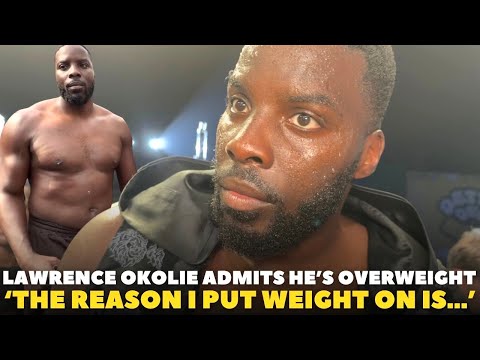 „DER GRUND FÜR MEIN ÜBERGEWICHT IST“: Lawrence Okolie reagiert auf den Abriss von Tetteh in Lagos...