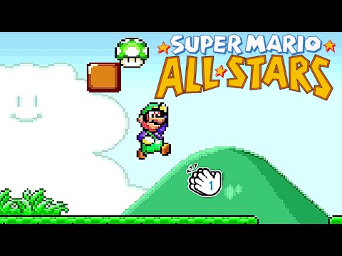 Applaud Steven's Gaming Skills - Super Mario All Stars SNES