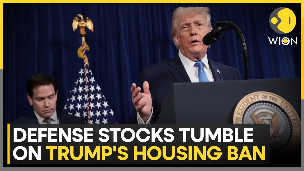 Trump Eyes 50% Defense Boost, Bans Banks from Homes | WION