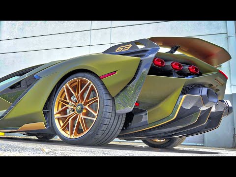 Lamborghini SIAN, VENENO, BUGATTI, PAGANI, FERRARI World's Fastest Supercars Hypercars vs SEGWAY :)