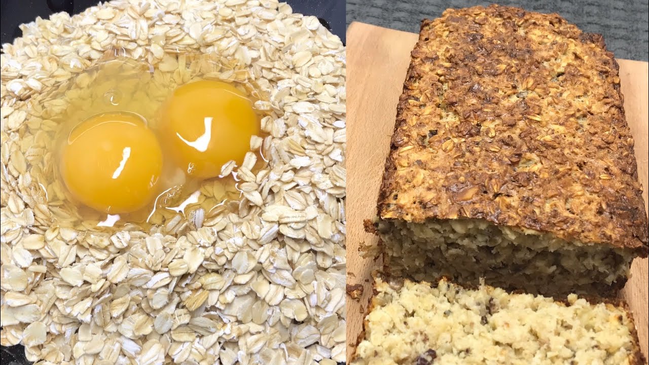Weight Loss Oat Bread Recipe! NO FLOUR, OIL, KNEADING!