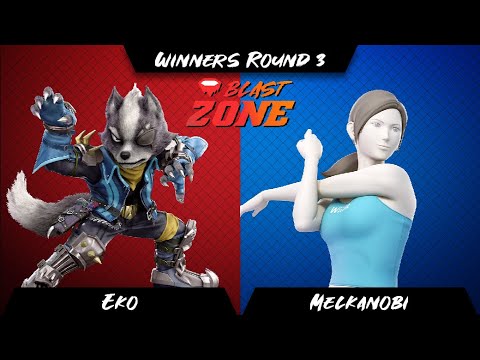 Eko (Wolf, Lucina) vs Melkanobi (WFT) - BLAST ZONE TOURNAMENT #12