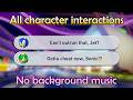 Sonic Racing CrossWorlds All Character Interactions Clean Audio English