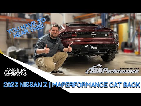 Turning Up Our 2023 Nissan Z! | MAPerformance Cat-Back Exhaust
