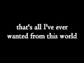 Let Me Be Myself - 3 Doors Down [Lyrics] 