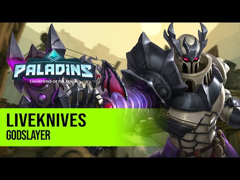 LiveKnives Androxus PALADINS PRO COMPETITIVE GAMEPLAY l GODSLAYER
