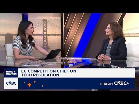 EU competition chief to meet with big tech CEOs this week