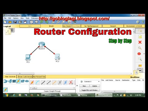 Router configuration step by step - Cisco Packet Tracer basic