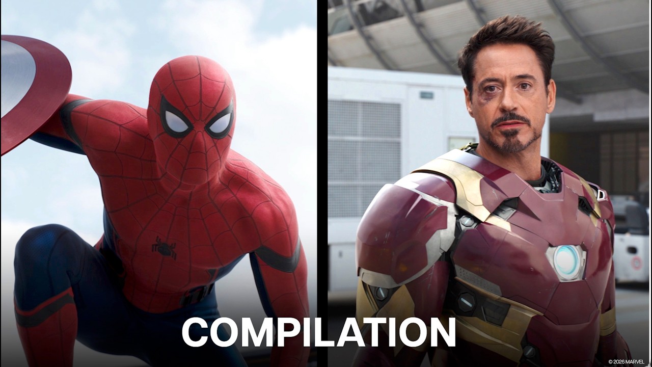 Spider-Man and Iron Man's Friendship in the MCU | Compilation