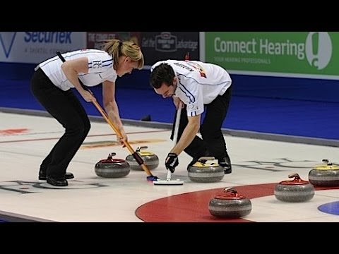 CURLING: Cont Cup 2014 - Draw 7 Mixed Doubles
