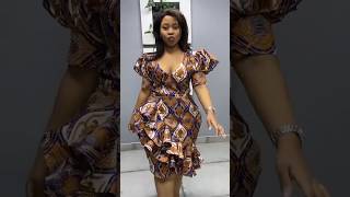 Stunning Short Ankara Shift Dress #fashion #africafashion #africanfashion #wedding #africanwear #lol