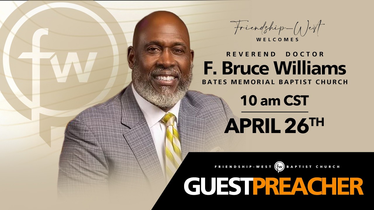 Give Credit Where Credit Is Due! - Rev. Dr. F. Bruce Williams