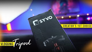 Best Vlogging Tripod - Syvo S-11🔥 Syvo Tripod !! Vlog Setup for Phone