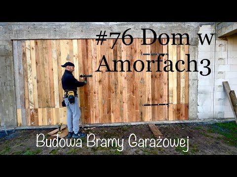 #76 House in Amorfy 3(G2) - End of Ceiling Formwork Dismantling - Construction of Garage Door