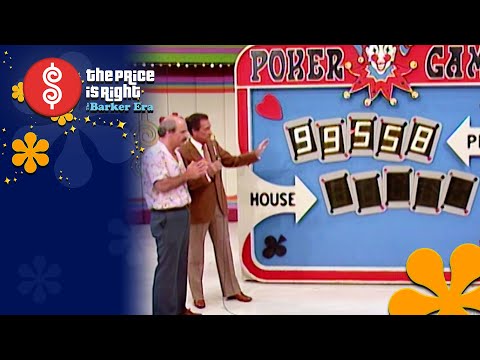 A Newlywed Bets On Big Win During Hand of POKER GAME! - The Price Is Right 1984
