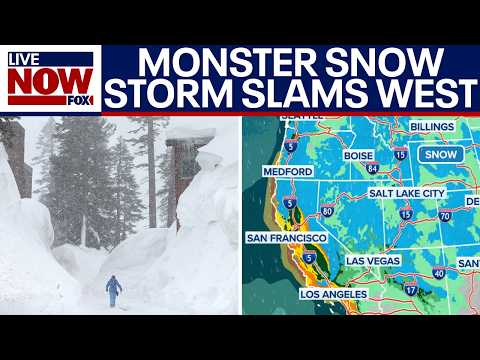 Monster snow storm to slam the West, 15 feet possible