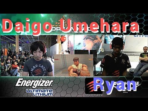 DreamHack Winter 2013 SSF4 AE Daigo Umehara vs Ryan Hart
