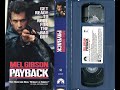 Opening To Payback US VHS 1999