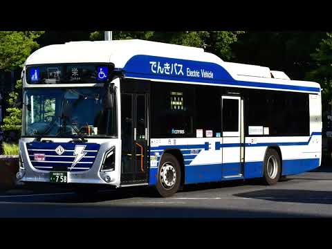 栄21の電気バス/大津通を快走！名古屋市営バス ZAC-LV828L1 走行音