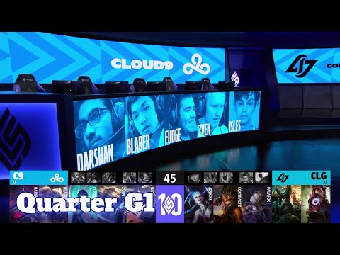 C9 vs CLG - Game 1 | Quarter Final LCS 2022 Lock In Playoffs | Cloud 9 vs CLG G1 full game