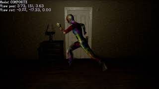 OpenGL object space motion blur