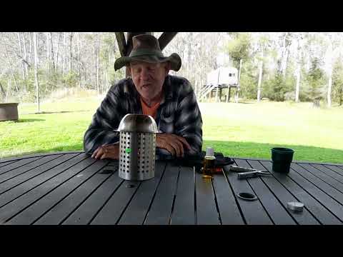 carbon felt candle/tent heater