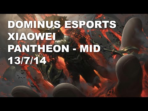 Dominus Esports Xiaowei Mid Pantheon vs Lissandra - KR Master Patch 10.9