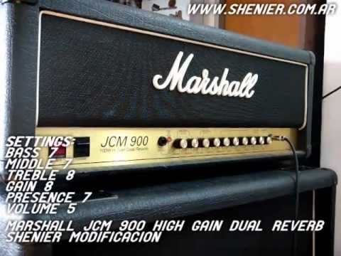Marshall JCM900 4100 Shenier Modification
