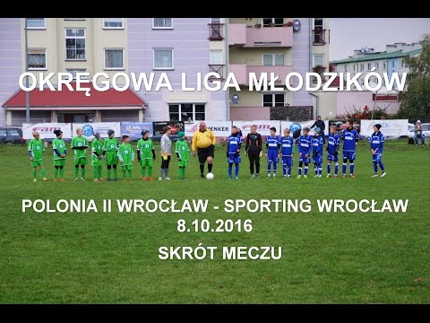 Skrót meczu OLM 2016-10-8 Polonia II Wrocław - Sporting Wrocław 3:2