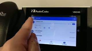 Microsoft Teams Phone App First Look  (Audiocodes 450S Teams Review)